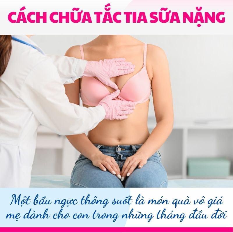 Một bầu ngực thông suốt là món quà vô giá mẹ dành cho con trong những tháng đầu đời